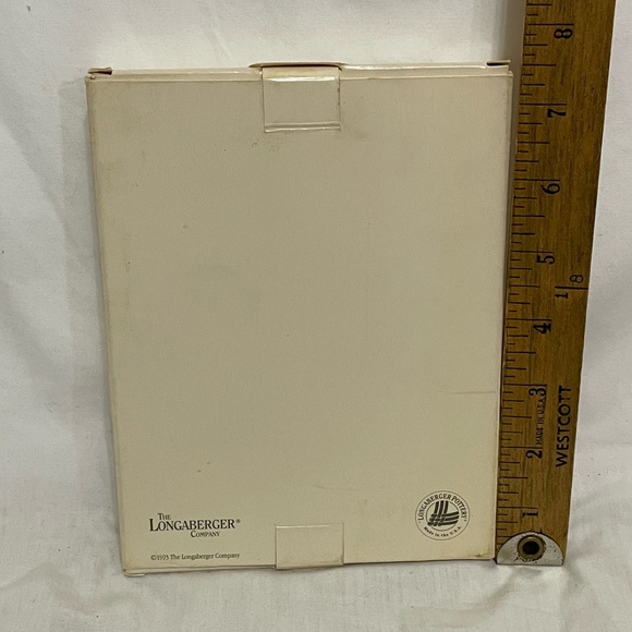 Vintage Peace 1993 Longaberger Pottery Angel Series Cookie Mold - Picture 3 of 5